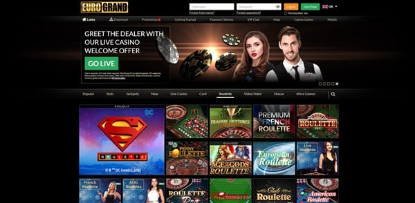 Euro Palace Casino Roulette Review